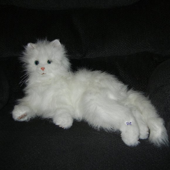 furreal Other Furreal Friend Lulu Realistic Cat Home Therapy Video